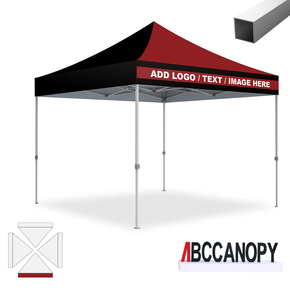 ABCCANOPY カスタム印刷対応 名入りテント 3m 2.5m イベント 業務用 アウトドア 3M