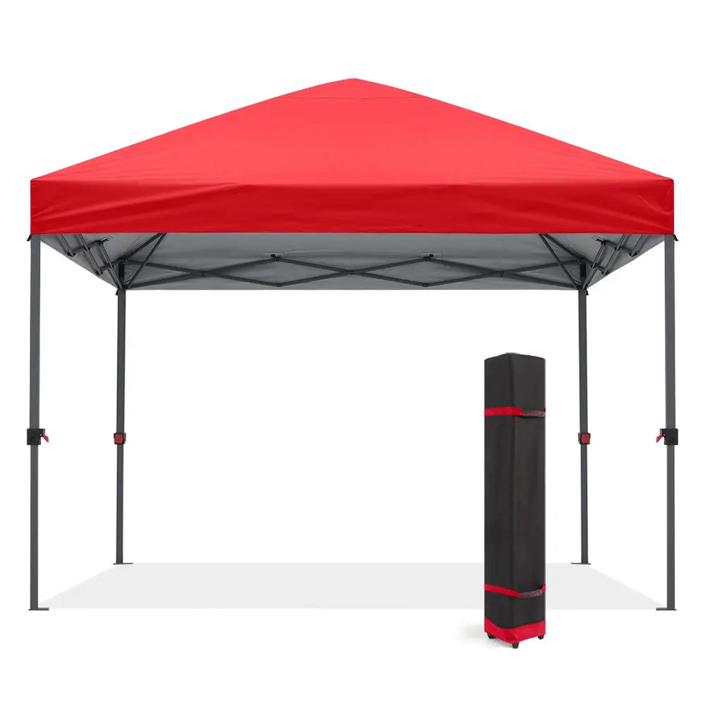 ABCCANOPY タープテント 3m / 2.5m ワンタッチ 5-8人用 高耐久スチール 風に強い 遮熱UVカット 防水 キャスターバッグ・砂袋付 イベント キャンプ 運動会