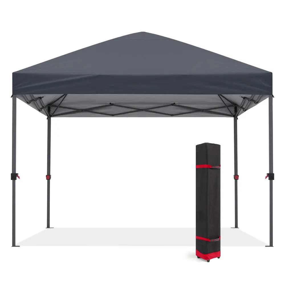 ABCCANOPY タープテント 3m / 2.5m ワンタッチ 5-8人用 高耐久スチール 風に強い 遮熱UVカット 防水 キャスターバッグ・砂袋付 イベント キャンプ 運動会